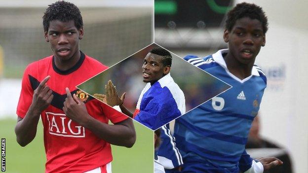 World Cup 2018 The Making Of France And Manchester United S Paul Pogba Bbc Sport