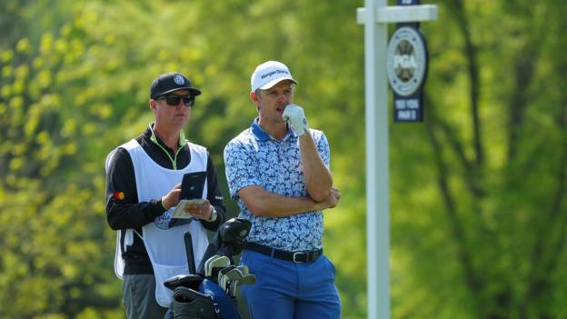 Justin Rose at the US PGA Championship