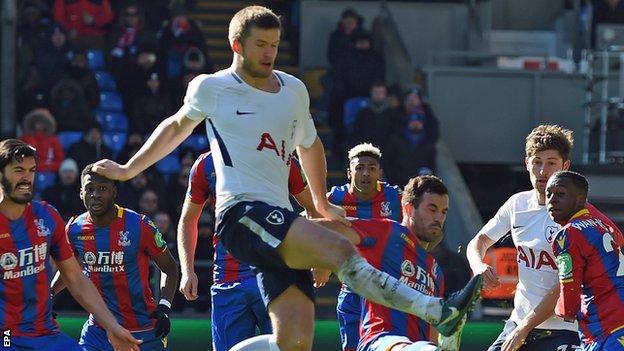 Eric Dier v Crystal Palace
