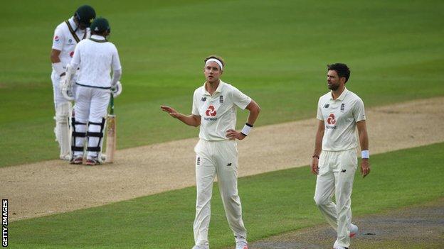 Stuart Broad and James Anderson