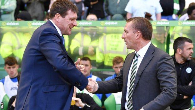 Tommy Wright and Brendan Rodgers