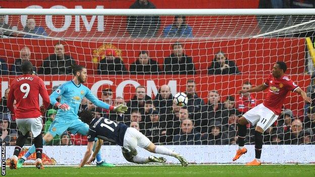 Manchester United 0 1 West Bromwich Albion BBC Sport