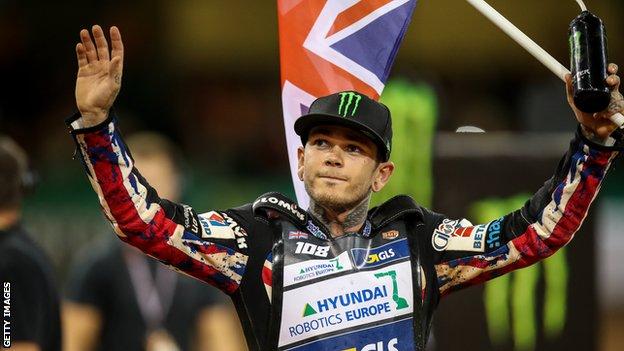 Tai Woffinden: British speedway rider wins record third world title ...