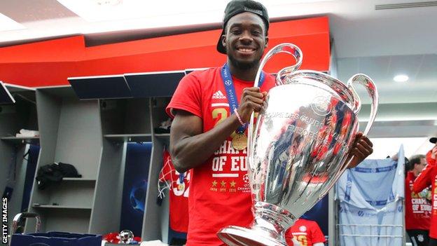 Alphonso Davies, from war in Liberia to success at Bayern - AS USA