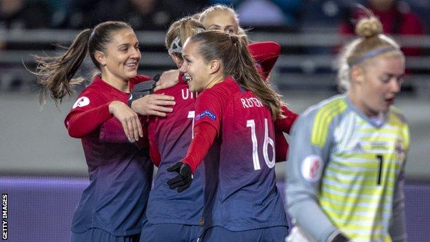 Northern Ireland were put to the sword by a clinical Norway side