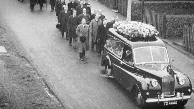 Blair Mayne's funeral