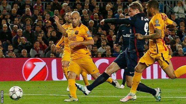 Barcelona 2 1 Atletico Madrid Bbc Sport