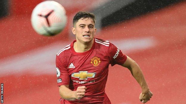 Daniel James Wales Forward Sticking In There At Manchester United Bbc Sport