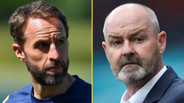 Gareth Southgate and Steve Clarke