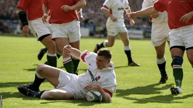 Steve Hanley scored on his England debut against Wales, in what proved to be his only cap