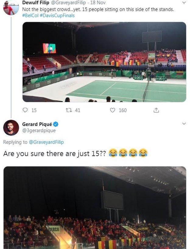 Pique tweet