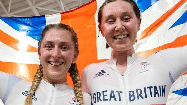 Kenny and Archibald won gold in the madison at Tokyo 2020