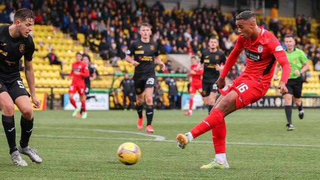 Ethan Erhahon claimed his first goal of the campaign