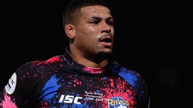 Ryan Bailey Former Leeds Rhinos Prop Retires From Rugby League Bbc Sport