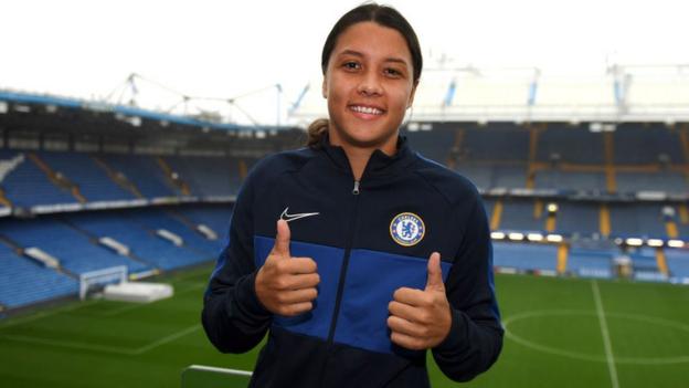 Sam Kerr: Can Chelsea's new signing take club to the next level? thumbnail