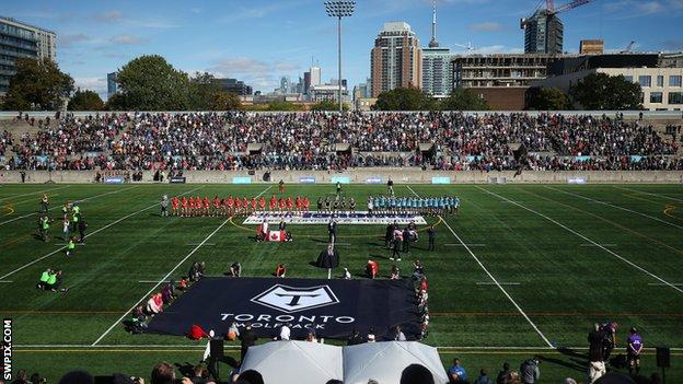 Toronto Wolfpack's Lamport Stadium