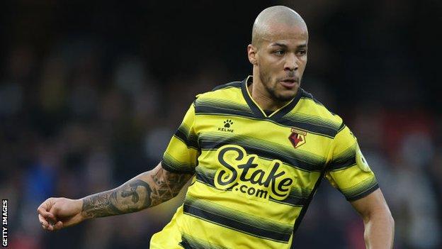 Nigeria captain William Troost-Ekong in action for Watford