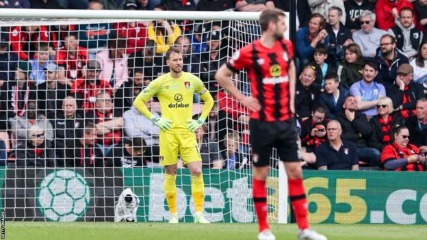 Bournemouth goalkeeper Neto