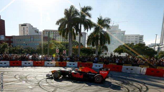 Miami Grand Prix: Formula 1 makes further changes to plans for Florida race  - BBC Sport