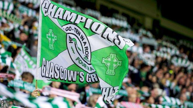Celtic were league champions in 2014/15