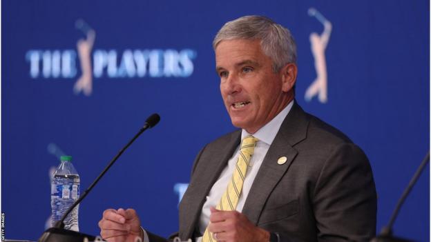 PGA Tour commissioner Jay Monahan