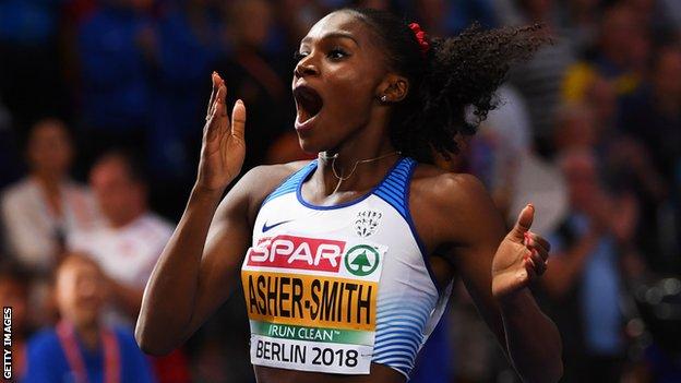 Dina Asher-Smith wins 200m gold