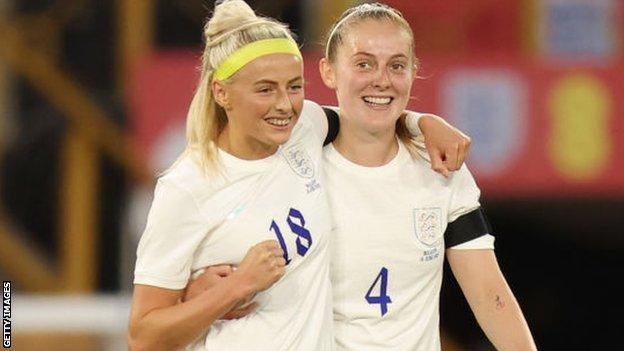 England v Denmark: Keira Walsh says England boss Sarina Wiegman wants her  to take responsibility - BBC Sport