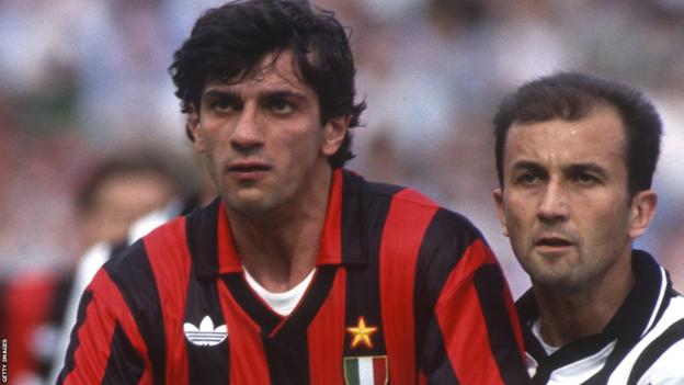 Gianluigi Lentini at AC Milan