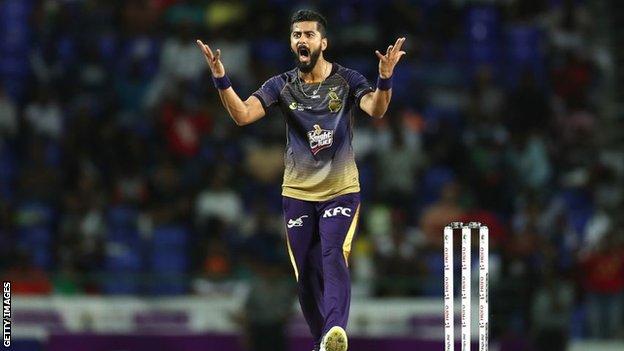 America and Kolkata Knight Riders seamer Ali Khan