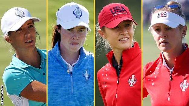 Mel Reid, Leona Maguire, Nelly et Jessica Korda