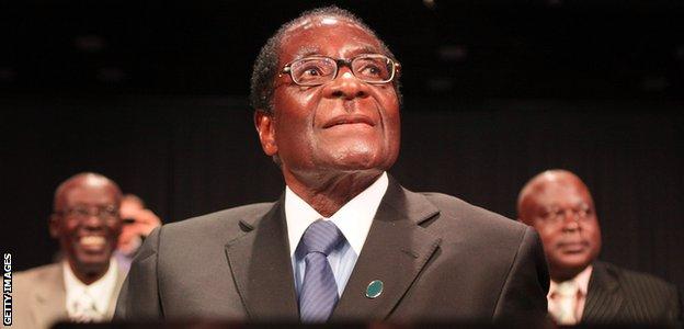Robert Mugabe stock picture