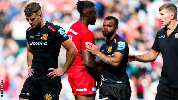 Exeter lose to Saracens