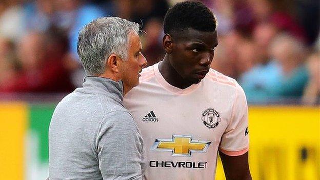 Manchester United: Paul Pogba wants to stay - Jose Mourinho - BBC Sport