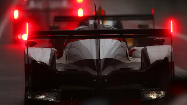 Shanghai, China, 18 November: The Toyota Gazoo Racing TS050 Hybrid of Mike Conway, Kamui Kobayashi, and Jose Maria Lopez in action during the WEC 6 Hours of Shanghai - part of the FIA World Endurance Championship Super Season. (Photo by James Moy Photography/Getty Images)