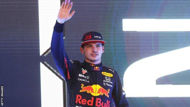 Max Verstappen van Nederland en Red Bull Racing