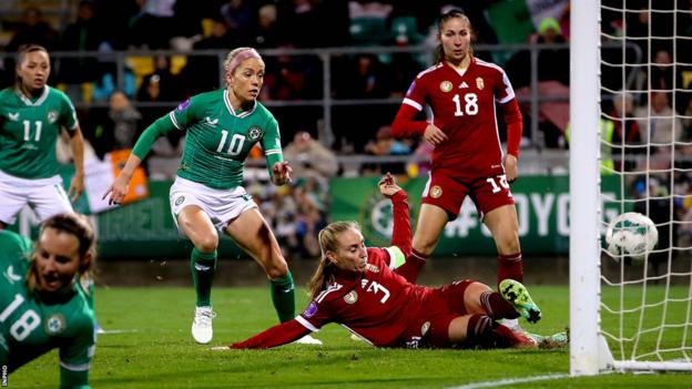 Henrietta Csiszar scores an own goal