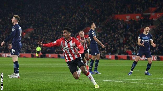 Kyle Walker-Peters scored his first Premier League goal of the season