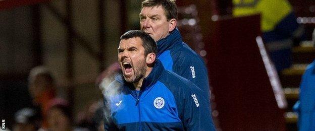 Callum Davidson spent five years as assistant to Tommy Wright at St Johnstone