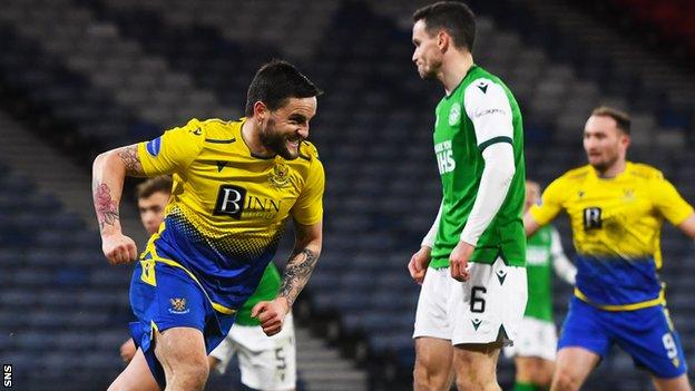 Craig Conway celebrates after scoring