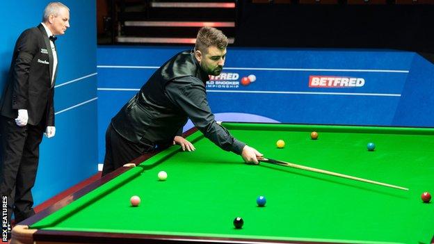 World Snooker Championship Jamie Clarke beats Mark Allen, Murphy out BBC Sport