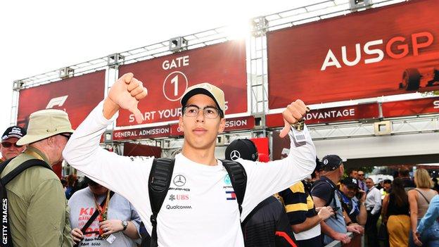 Fan at cancelled Australia Grand Prix