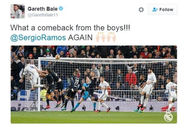 Gareth Bale hails Real Madrid win