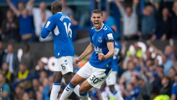 Conor Coady's final game on loan at Everton was the 1-0 win over Bournemouth that kept the Toffees up and sent Leicester down