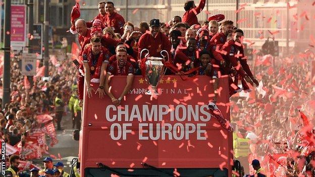Liverpool's victory parade