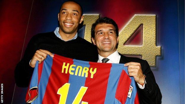 Thierry Henry Barcelona