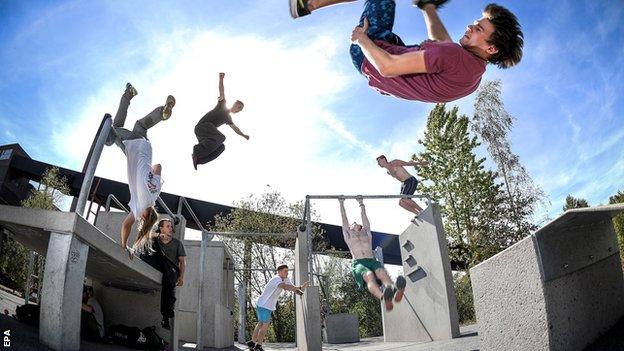 Parkour is sometimes known as freerunning
