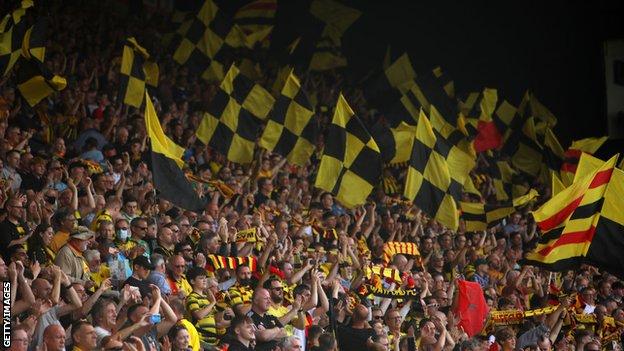 Watford, Aston Villa, Vicarage Road, fans