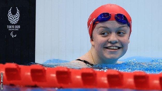 Para-swimmer Maisie Summers-Newton