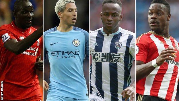 Mamadou Sakho, Samir Nasri, Saido Berahino & Lamine Kone