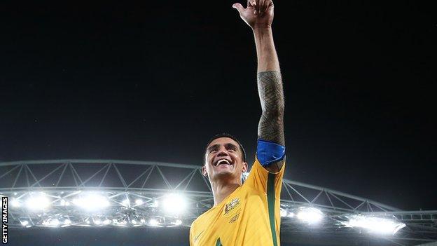 Tim Cahill became the 59th player in history to score 50 international goals